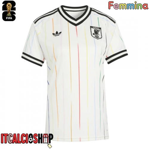 Giappone Seconda Maglia Femmina Mondiali 2026 Manica Corta